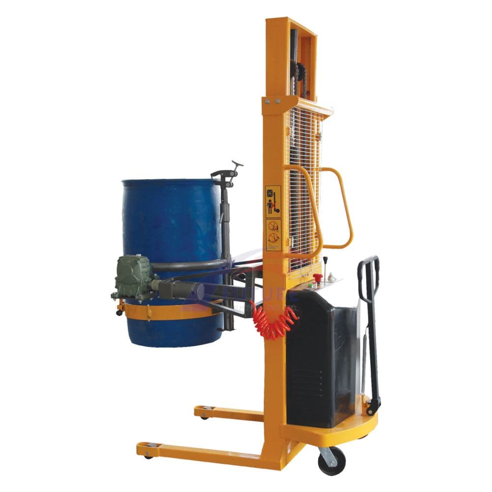 semi electric drum lifter tilter